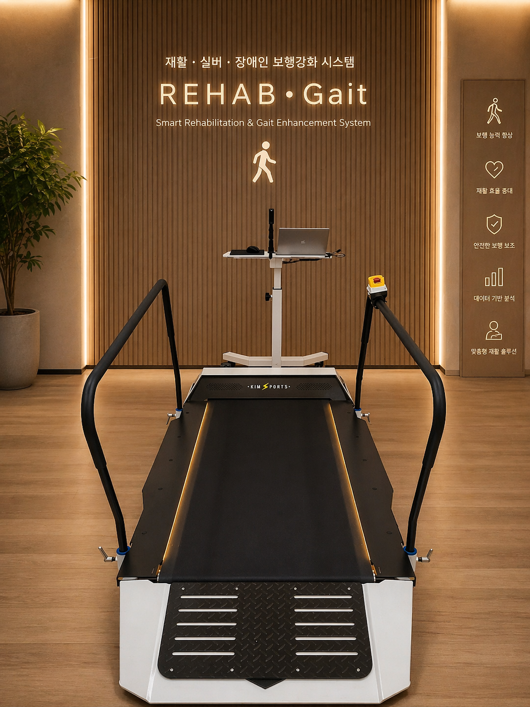 KIMSLAB KUT-745 compact robotic locomotion research platform