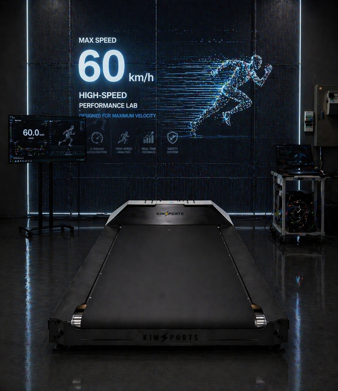 KIMSLAB KUT custom robotic gait analysis and rehabilitation research platform