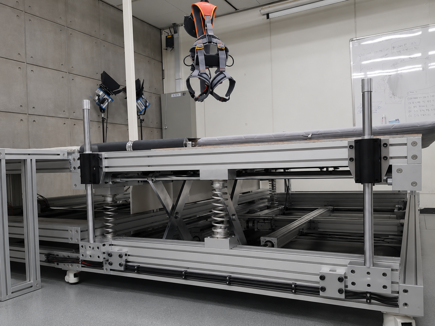 ETRI Human Augmentation Research Lab Fall Prevention and Slip Prediction Research Platform