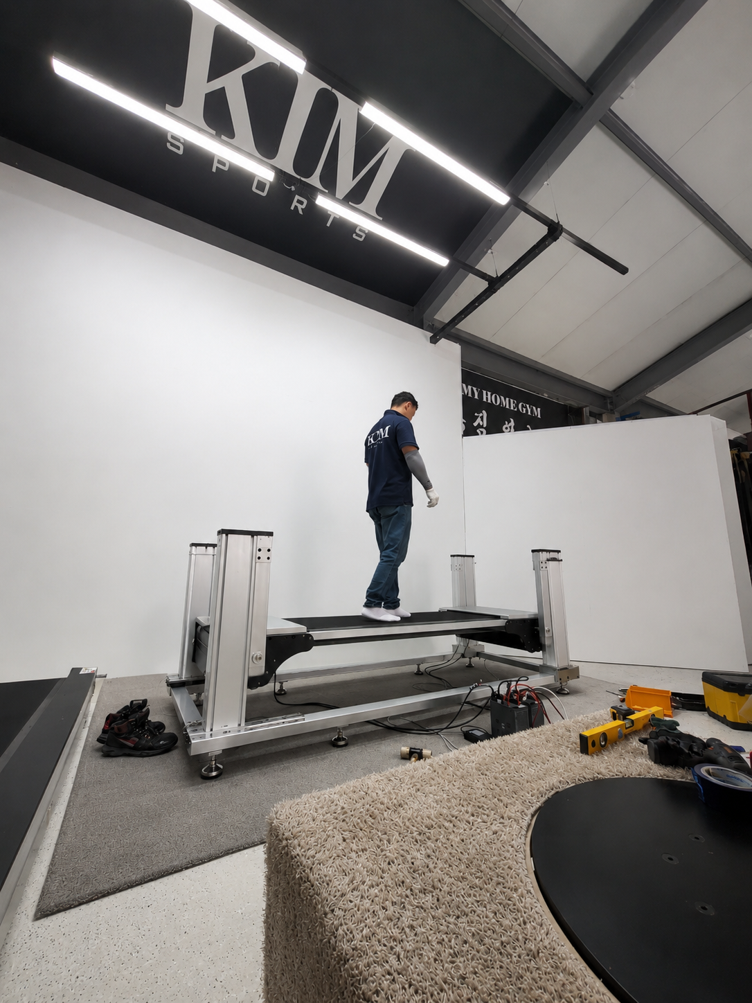 KAIST Mechanical Engineering Department Ankle Motion and Foot Biomechanics Research Platform with Variable Incline System