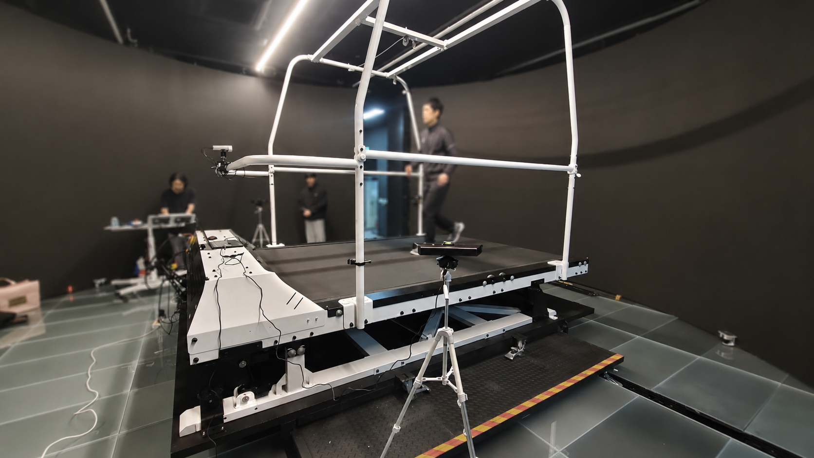 KSPO XR Biathlon Training System and Biomechanics Research Platform supplied by KIMSLAB
